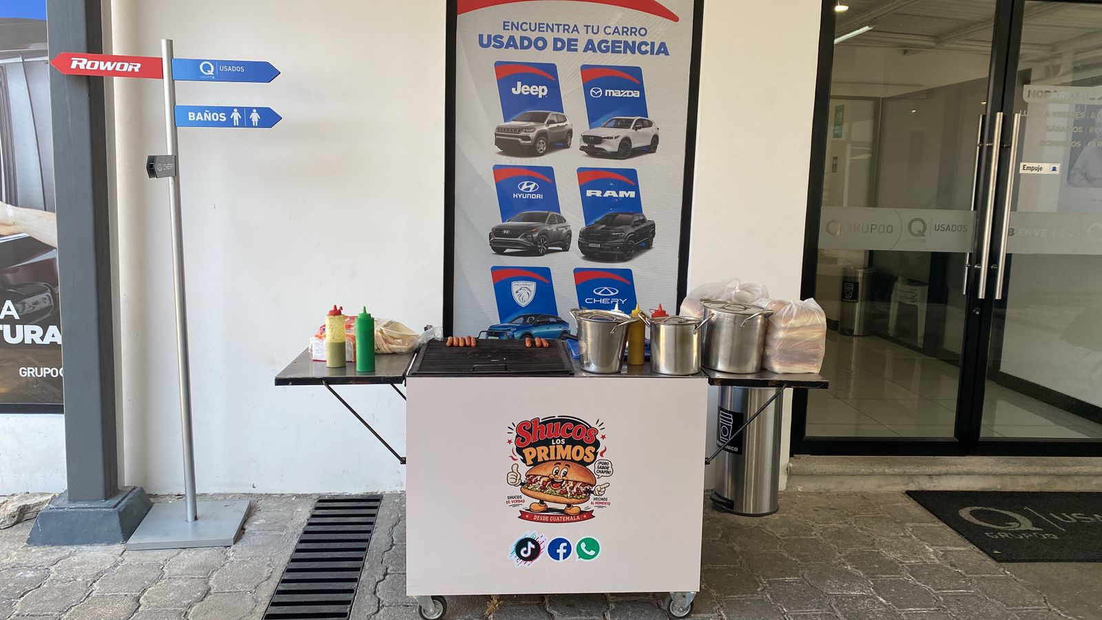 Carreta de shucos evento publicitario