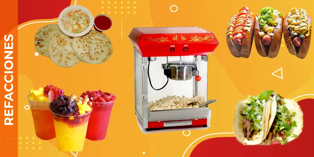 Refacciones para eventos