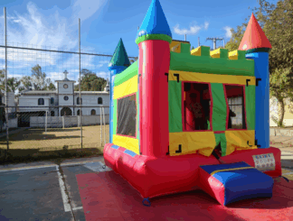 Inflable Castillo Medieval Mediano | Aventuras y Diversión para Niños - Be Party Guatemala