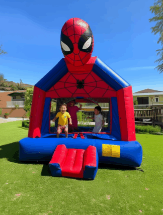 Inflable Spiderman Mediano | Diversión de Superhéroes para Niños - Be Party Guatemala