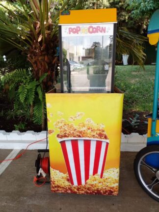 Poporopos para Eventos | Carreta con Palomitas Crujientes Preparadas al Gusto – Be Party Guatemala
